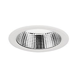recessed luminaire IP20, glossy, opal, white dimmable 25W 1962lm 4000K CRI 90-100