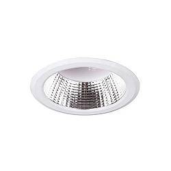 recessed luminaire IP20, glossy, opal, white dimmable 11W 801lm 3000K CRI 90-100