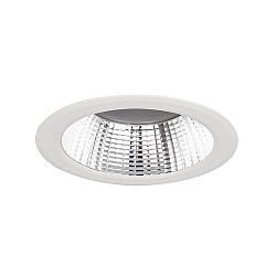 recessed luminaire IP20, glossy, opal, white 19W 1235lm 3000K CRI 90-100