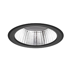 recessed luminaire IP20, glossy, opal, black  19W 1310lm 4000K CRI 90-100