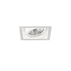 recessed luminaire IP20, glossy, white dimmable 40W 4300lm 3000K CRI 90-100