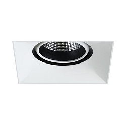 LED System-Einbaustrahler COUPLED, 500mA, 9.4W 1800-3000K 920lm 34�, CRi >90, dim2warm, Wei�