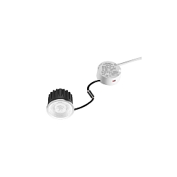 LED Modul MR16 mit Linsenoptik Set, 50�, 6,9W, 350mA, 34mm, 3CCT, IP20, DALI dimmbar, inkl. Rundkonverter