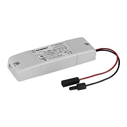 LED Konverter, IP20, 230V AC/DC, sek. 350mA, 0-15W, Anschlussbox + Plug&Play Stecker, schaltbar