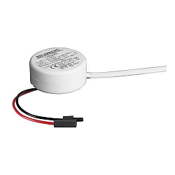 LED Rundkonverter, IP20, 230V AC, sek. 350mA, 4.9-7W, dimmbar mit Phasenabschnitt