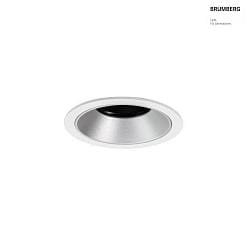 ceiling recessed luminaire BINATO swivelling, rotatable, direct IP20, transparent, white dimmable