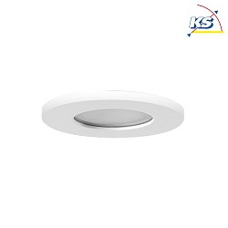 Recessed outdoor downlight STEAM for MR16 LED modules, IP65, round, V4A, max. 14W, white