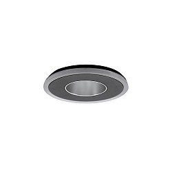 recessed luminaire ZONDRA LED rigid, direct IP20, black dimmable 10W 660lm 3000K 20-40� 20-40� CRI >80