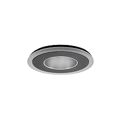 recessed luminaire ZONDRA LED rigid, direct IP20, black dimmable 10W 790lm 3000K 20-40� 20-40� CRI >80