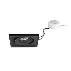LED-Einbaustrahler 230 V AC, 50 Hz, 7 W, 40�, 3000 K, 680 lm, quadratisch, schwenkbar