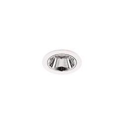 ceiling recessed luminaire APOLLO MICRO round, direct IP20, white dimmable