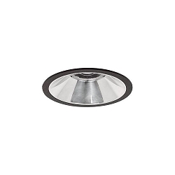 ceiling recessed luminaire APOLLO MIDI round, direct IP20, black dimmable