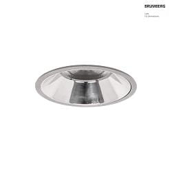 ceiling recessed luminaire APOLLO MAXI round, direct IP20, silver dimmable