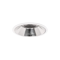 ceiling recessed luminaire APOLLO MEGA round, direct IP20, silver dimmable