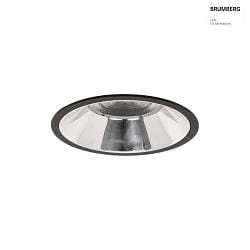 ceiling recessed luminaire APOLLO MEGA round, direct IP20, black dimmable