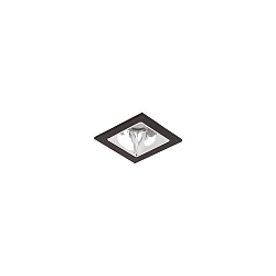 ceiling recessed luminaire APOLLO MICRO square, direct IP20, silver dimmable