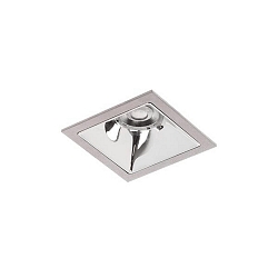 recessed luminaire APOLLO MINI square, switchable LED IP20, silver  9W 1229lm 4000K CRI 90-100