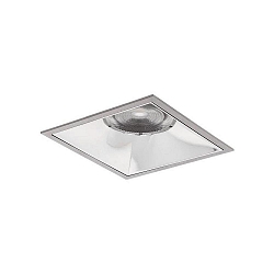 LED Einbaudownlight APOLLO MEGA, 55�, 24,5W, 3194lm, IP20, 230V AC, CRI > 90, quadratisch, 3500K, silber