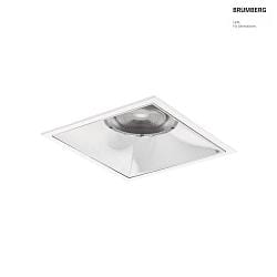 ceiling recessed luminaire APOLLO MEGA square, direct IP20, white 