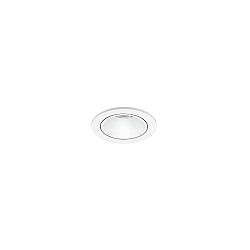 ceiling recessed luminaire DIOS MICRO round, direct IP20, white dimmable