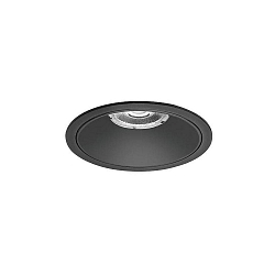 LED Einbaudownlight DIOS MIDI, 59�, 15W, 4000K, 1906lm, IP20, 230V AC, 50 Hz, CRI > 80, rund, schwarz