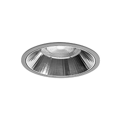 ceiling recessed luminaire APOLLO MAXI round, direct IP20, silver, transparent dimmable