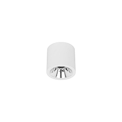LED Aufbau-Downlight APOLLO MINI, � 11.8cm, Reflektor glatt, CRi >90, UGR <19, DALI, 10.5W 3500K 55�, wei�
