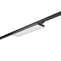 3-phase spot BALI MEGA S-WB 97�/91� DALI-2 - 58.7CM rotatable, DALI controllable, with lens optics IP20, black matt dimmable