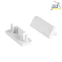 End caps set for surface profile P04-14 (BRUM-53602), white