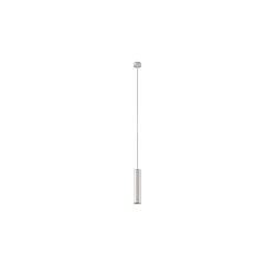 pendant luminaire TOMEK 270MM 1 flame, cylindrical, rigid GU10 IP20, white matt dimmable
