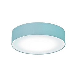 Anbauleuchte 470, 3000K, wei� mit Schirm hellblau