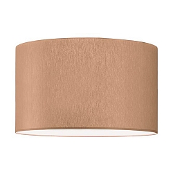 Ceiling luminaire SOFT TUBE 280, � 28cm, 2 x E27 max. 60W, shade chintz hazelnut / diffuser PC