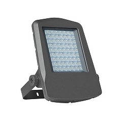 LED Fluter MATRIX midi 110�, 100W, 4000K, 14100lm, IP66, titan matt