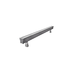 panel spot WALLWASHER IP66, titanium dimmable