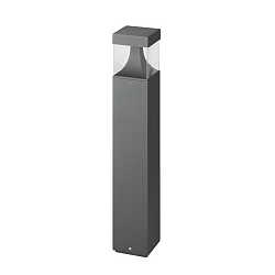 bollard lamp MEDUSA round, switchable LED IP54, graphite 