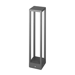 LED Pollerleuchte ABEE, IP65, 230V AC, 50 HZ, 15W, 3000K, 936lm, graphit, schaltbar