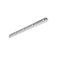 LED Feuchtraum-Wannenleuchte HUMID ONE, IP65 IK08, Multipower, schaltbar, PC / ABS, grau, 119cm, 10-18W 4000K 2300lm 114�