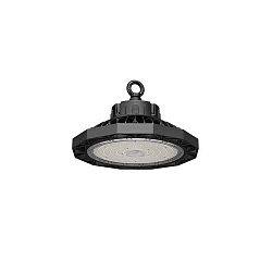 LED Hallentiefstrahler SOL, 85-160W, 4000K, 26100lm, IP65, rund, DALI dimmbar, schwarz