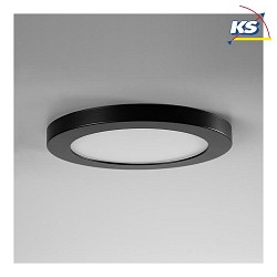Dekoring 6 fr LED Downlight MOON CCT  22.5cm (BRUM-12206073), schwarz matt