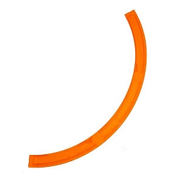 Colour ring set (3pc.) for surface luminaire SUNNY (BRUM-12208073) - changes indirect light from white to coloured light, amber