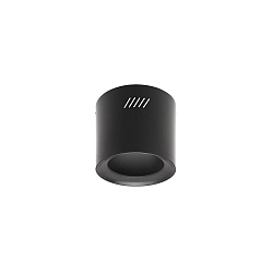 surface mounted housing MUNA MINI cylindrical, black matt