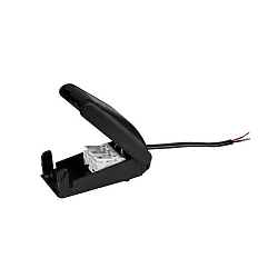 Anschlussbox 230V AC, IP20, 3-polig, f�r 0.5-2.5mm2, max. 16A, inkl. 10cm Anschlusskabel, Schwarz