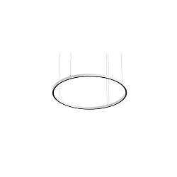 LED Pendelleuchte DEVON, Ringform, � 120cm, CRi >90, UGR <19, Casambi dimmbar, 54W 4000K, strukturwei�