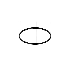 LED Pendelleuchte DEVON, Ringform, � 120cm, CRi >90, UGR <19, DALI-2 dimmbar, 54W 4000K, strukturwei�