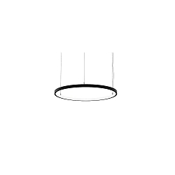 pendant luminaire ANDROS IN � 80CM Bluetooth controllable IP20, powder coated, black matt dimmable