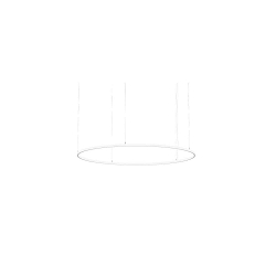 pendant luminaire ANDROS IN/OUT � 180CM DALI controllable IP20, powder coated, white matt dimmable