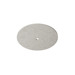 Akustik-Element SLENTIUM, GLATT, rund, � 59.5cm / innen � 6.8cm f�r Einbaustrahler (zentral), inkl. Abh�ngung, mushroom
