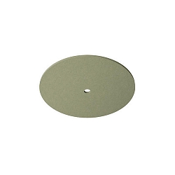 Akustik-Element SLENTIUM, GLATT, rund, � 59.5cm / innen � 6.8cm f�r Einbaustrahler (zentral), inkl. Abh�ngung, sage