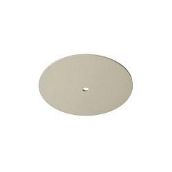 Akustik-Element SLENTIUM, GLATT, rund, � 59.5cm / innen � 6.8cm f�r Einbaustrahler (zentral), inkl. Abh�ngung, cream