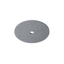 Akustik-Element SLENTIUM, GLATT, rund, � 89.5cm / innen � 15.2cm f�r Einbauleuchte (zentral), inkl. Abh�ngung, grey